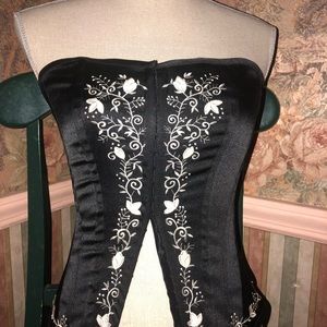Vintage Embroidered Corset